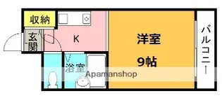大阪府枚方市三矢町【マンション】の間取り