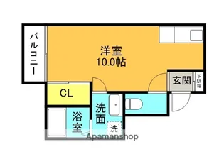 F’GRACE高槻【2階】の間取り
