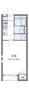 クレイノ大塚【206号室】の間取り