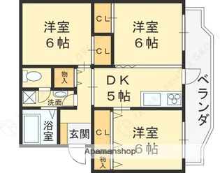 第一東洋マンション【501号室】の間取り