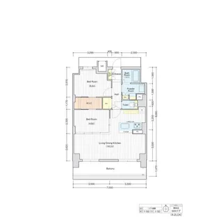 LIBRA TAKATSUKI【12階】の間取り