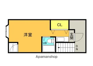 ニョゼリータ【301号室】の間取り