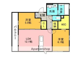 DYLAN【2階】の間取り