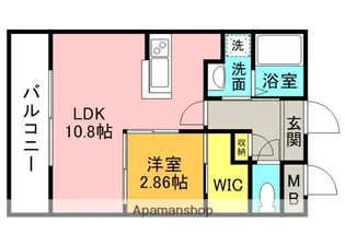 Granche Lierre(グランシェリーエ)【2階】の間取り