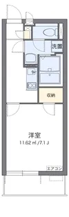 クレイノセントコージア上牧【2階】の間取り