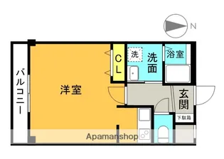 ソレイユ藤の里イースト【2階】の間取り