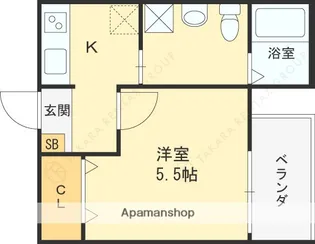 エル ソフィー【2階】の間取り