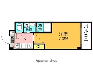 ジェンシア塚口【2階】の間取り