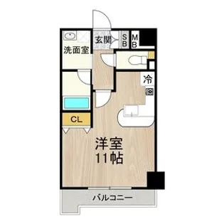 グランエスポワール【5階】の間取り