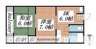 プレアール南住吉【3階】の間取り