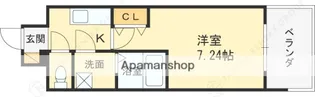 大阪府大阪市鶴見区緑1丁目【マンション】の間取り