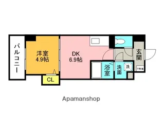 ART MIYATA【5階】の間取り
