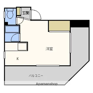 グリン・パレス【5階】の間取り