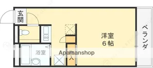 オリオン横枕西【2階】の間取り