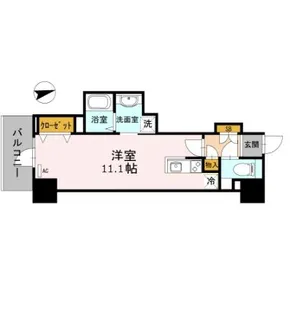 D’TOWER 城北【8階】の間取り