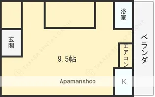 ダイバーシティ桜木町【3階】の間取り