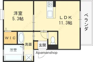 サンハイツ【3階】の間取り