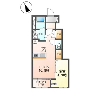 Lumiere【1階】の間取り