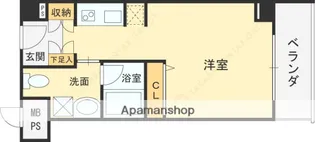 マインズ・コム高槻天神【203号室】の間取り