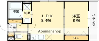 ティアラ豊川【203号室】の間取り