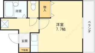 アーバンハイツ城北【2階】の間取り