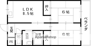 YD千代田【305号室】の間取り