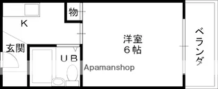 アクティハイツ【108号室】の間取り