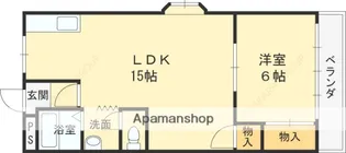 グランドハイツ【2階】の間取り