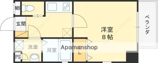 コクリコ富田【2階】の間取り