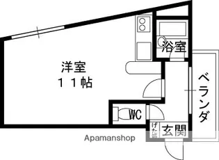 PARKマンション【3階】の間取り