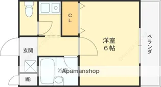 ヴィラ・コジュカ【208号室】の間取り