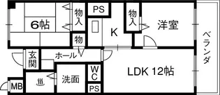サンスタレ【2階】の間取り