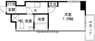 セレニテ高槻【7階】の間取り