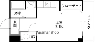 マンションプロス【101号室】の間取り