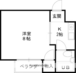 宮野マンション【3階】の間取り
