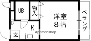 ヨスミイーストハイツ【302号室】の間取り