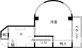メゾンレヴェーユ【305号室】の間取り