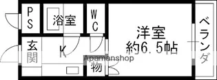 サンロレア【Ⅱ215号室】の間取り