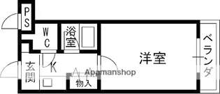 マ・メゾン向陽【202号室】の間取り