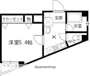 千里ハウジングSHⅡ【3階】の間取り
