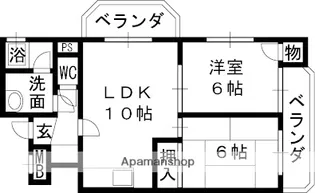 エクセル立川【302号室】の間取り