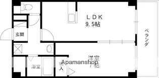 大阪府寝屋川市萱島本町【マンション】の間取り