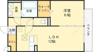サンライズ【1階】の間取り