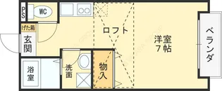 大阪府柏原市田辺1丁目【アパート】の間取り