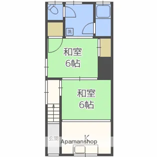 八軒家【1階】の間取り