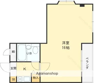PALMIZIO花園Ⅰ【3階】の間取り