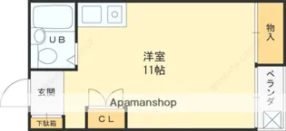 プレアール末広【202号室】の間取り