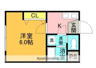 フラットピア88【4階】の間取り