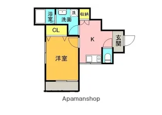 リーフジャルダン富田駅前【1階】の間取り