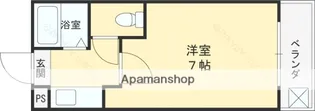 プレアール御幸町【202号室】の間取り